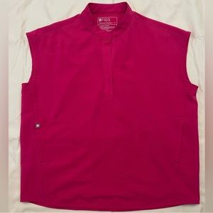 FIGS Ultra Rose Rafaela Top (S) & Zamora Joggers (MP)